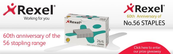 ACCO Brands marks 60 successful years of Rexel 56 Range